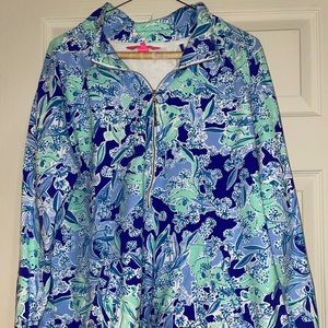 Lilly Pulitzer Skipper popover Sz xl